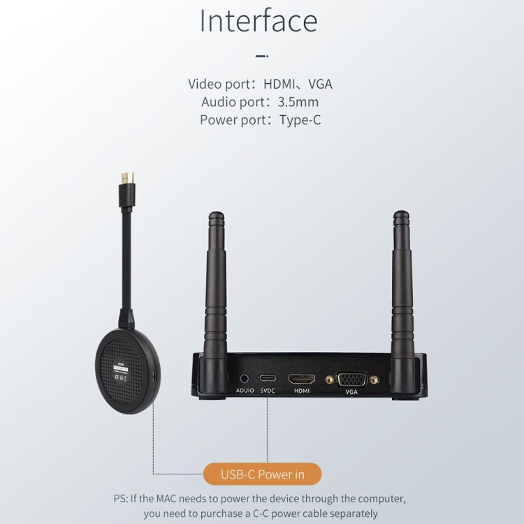 Measy UHD200 Wireless HDMI Transmitter and Receiver, Transmission Distance: 100m - free shipping - PMC Jewellery - Order now!