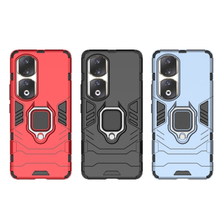 For Honor 90 Pro Magnetic Ring Holder PC + TPU Phone Case(Navy Blue) - free shipping - PMC TechLife - Order now!