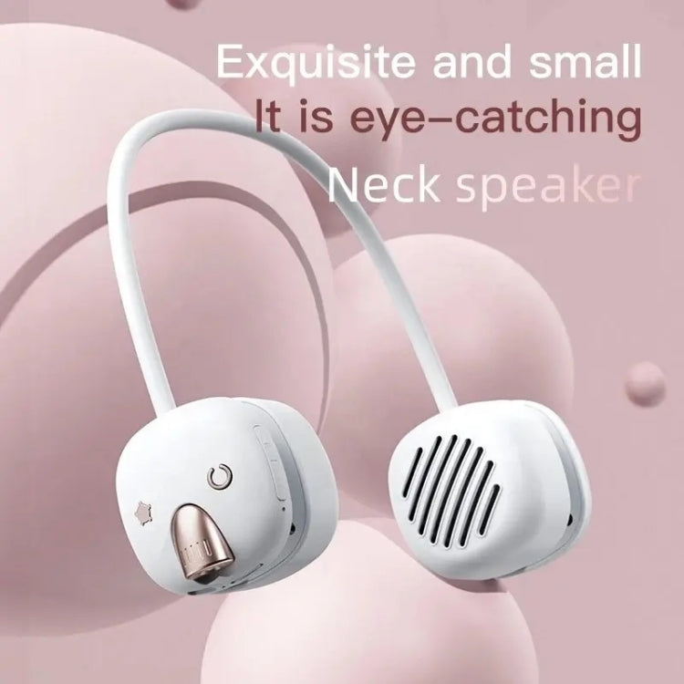 T5 USB Portable Wireless Hanging Neck Bluetooth Speaker(Pink) - Mini Speaker by PMC TechLife | Online Shopping South Africa | PMC TechLife