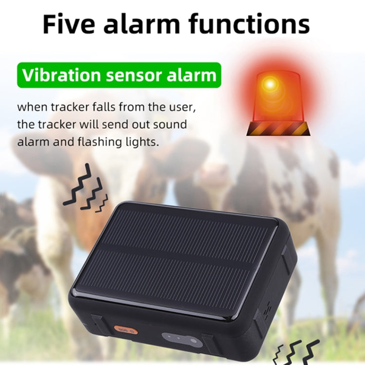 V44 Solar Energy Waterproof Cattle and Sheep GPS Tracker - Personal Tracker by PMC Jewellery | Online Shopping South Africa | PMC Jewellery | Buy Now Pay Later Mobicred