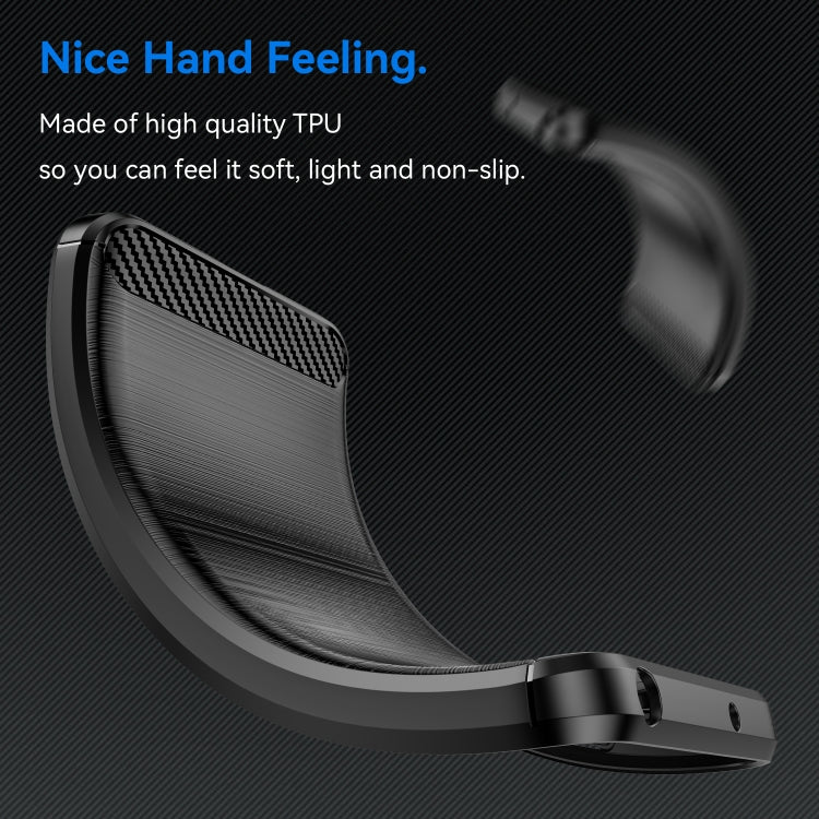 For OnePlus Nord 3 Brushed Texture Carbon Fiber TPU Phone Case(Black) - free shipping - PMC Jewellery - Order now!