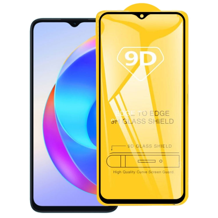For Honor X6a / X5 Plus / X6b 9D Full Glue Screen Tempered Glass Film