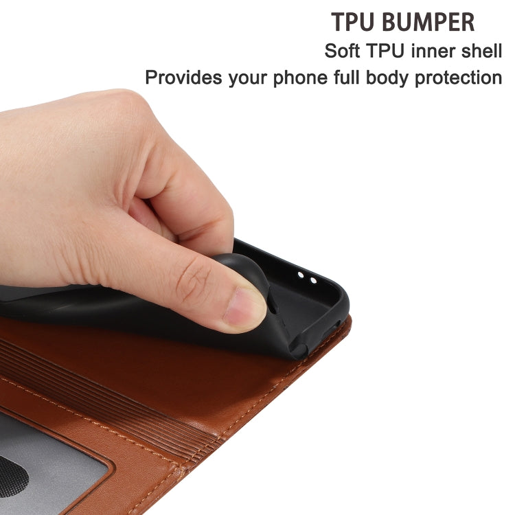 For Xiaomi Poco F5 Cat Embossing Pattern Leather Phone Case with Lanyard(Brown) - free shipping - PMC TechLife - Order now!