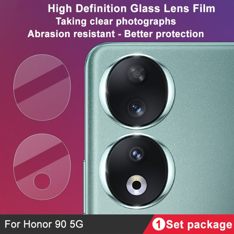 For Honor 90 5G IMAK Rear Camera Glass Lens Film, 1 Set Package - free shipping - PMC Jewellery - Order now!