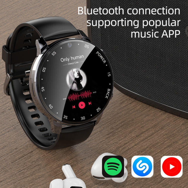 A3 1.43 inch IP67 Waterproof 4G Android 8.1 Smart Watch Support Face Recognition / GPS, Specification:4G+64G(Black) - Android Watch by PMC TechLife | Online Shopping South Africa | PMC TechLife