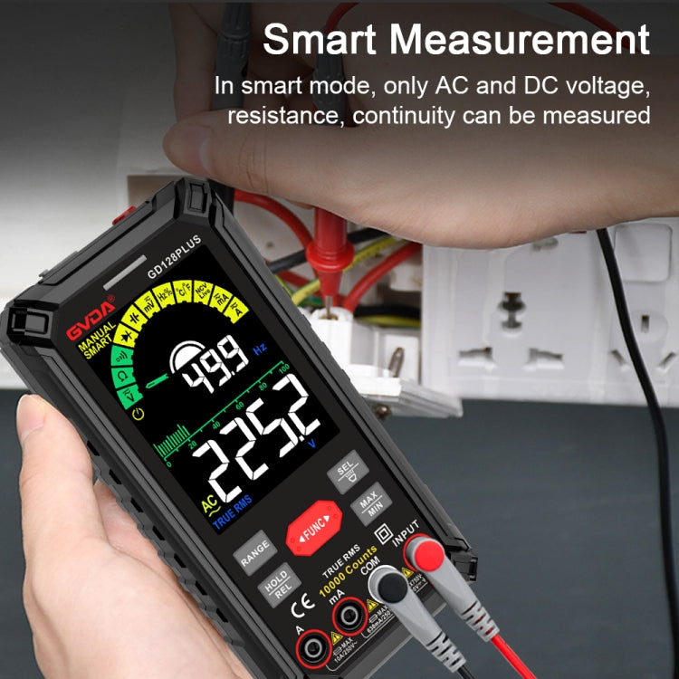 GVDA GD128PLUS Intelligent High Precision Automatic Digital Multimeter - free shipping - PMC Jewellery - Order now!