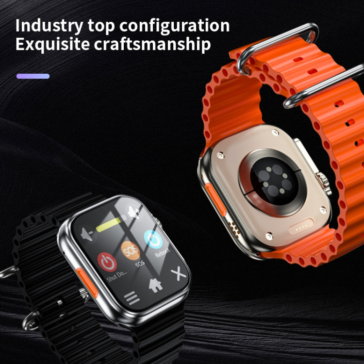 GS29 2.08 inch IP67 Water-resistant 4G Android 9.0 Smart Watch Support AI Video Call / GPS, Specification:1G+16G(Black)