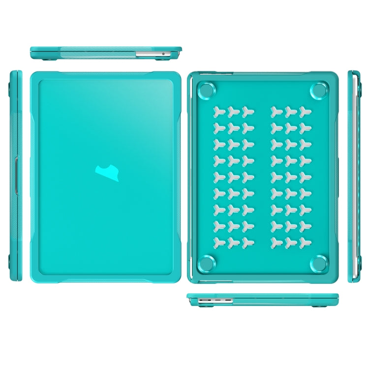 For MacBook Air 13.6 inch A2681 2022 Translucent Laptop Protective Case(Light Blue)