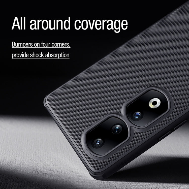 For Honor 90 Pro NILLKIN Frosted Shield Pro Magnetic Phone Case(Black)