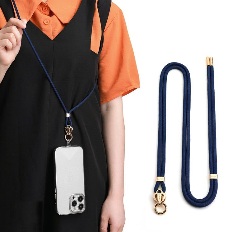 SULADA Multifunctional Universal Mobile Phone Love Lanyard(Blue)