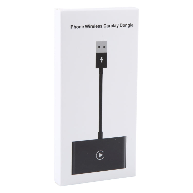 USB + USB-C / Type-C Wired to Wireless Carplay Adapter for iPhone(Black) - free shipping - PMC Jewellery - Order now!