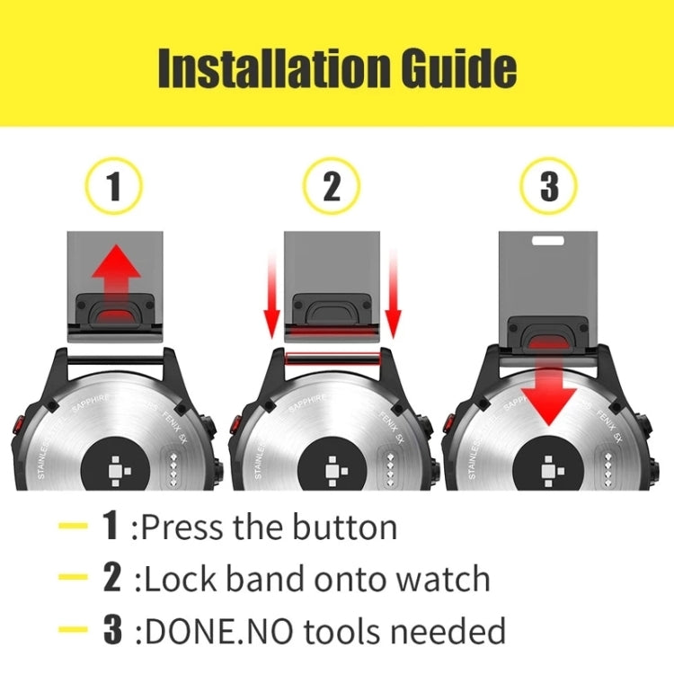 Compatible with Garmin Fenix 7 Pro 47mm Sport Pure Color Silicone Watch Band(Lime Color) - free shipping - PMC TechLife - Order now!