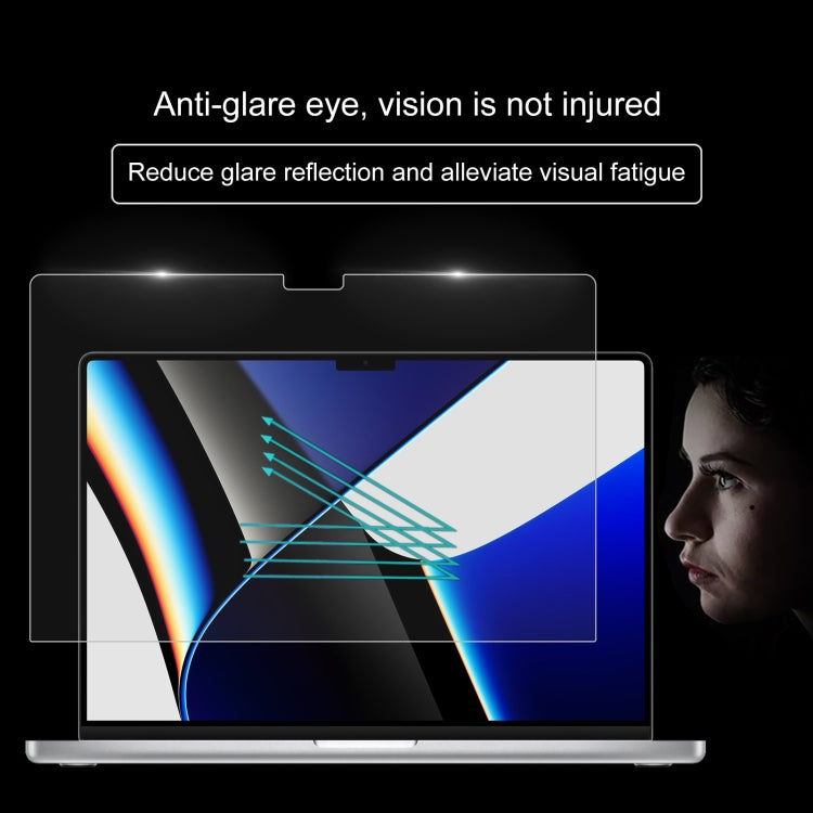 For MacBook Pro 14.2 inch A2442/A2779 25pcs 9H Laptop Screen Explosion-proof Tempered Glass Protective Film
