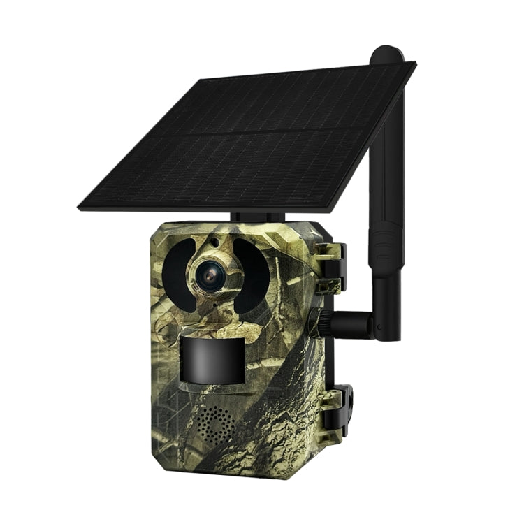 ESCAM QF380 4MP Network Solar PIR Alert Smart Wildlife Hunting Camera, 4G:AU Version(Camouflage) - free shipping - PMC Jewellery - Order now!