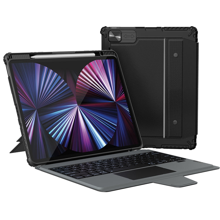 For iPad Pro 12.9 2020/2021/2022 Nillkin Bumper Combo Keyboard Case with Backlight - free shipping - PMC Jewellery - Order now!