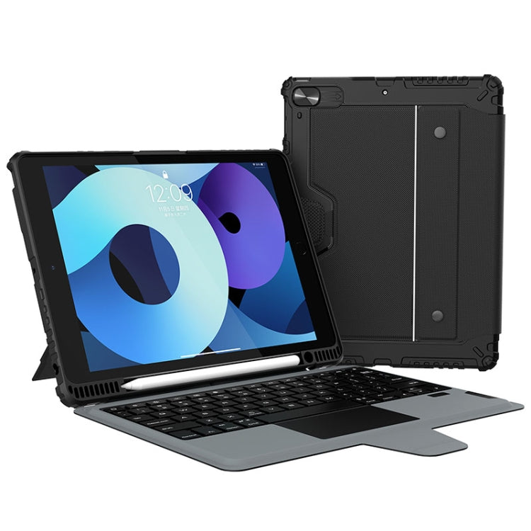 For iPad 10.2 2019/2020/2021 Nillkin Bumper Combo Keyboard Case with Backlight - free shipping - PMC Jewellery - Order now!