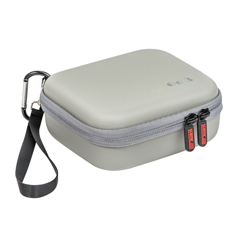 For Insta360 Go 3 STARTRC Portable PU Storage Box Case(Grey) - free shipping - PMC Jewellery - Order now!