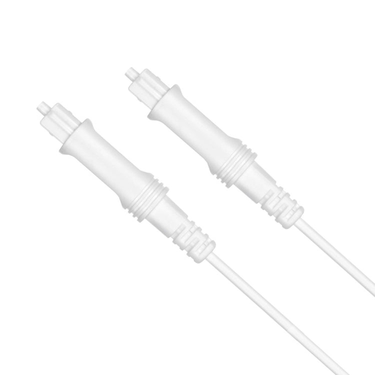 15m EMK OD2.2mm Digital Audio Optical Fiber Cable Plastic Speaker Balance Cable(White) - free shipping - PMC Jewellery - Order now!