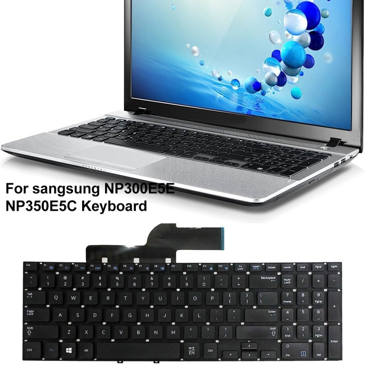 For Samsung NP300E5E / NP350E5C US Version Laptop Keyboard - free shipping - PMC TechLife - Order now!