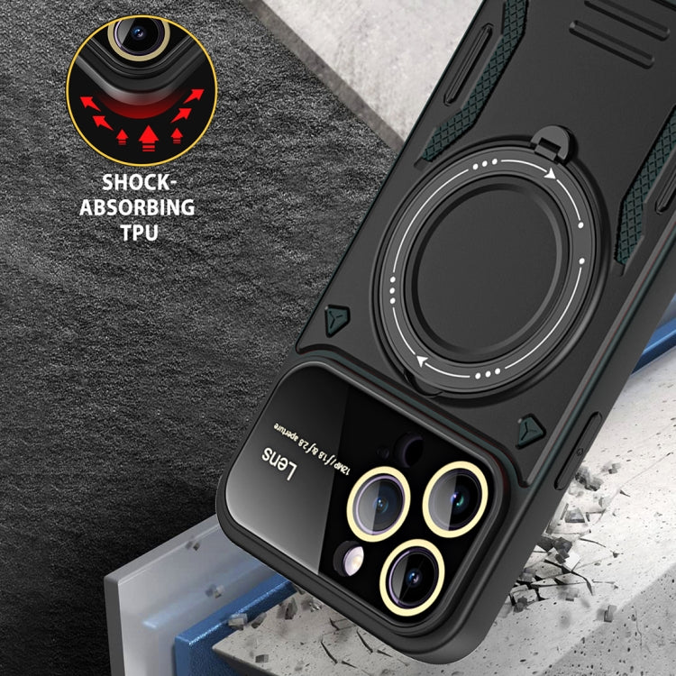 For iPhone 12 Large Window MagSafe Holder Phone Case(Green) - free shipping - PMC TechLife - Order now!