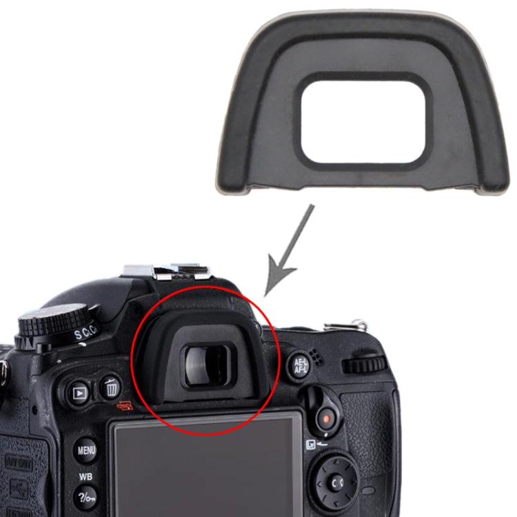 For Nikon D300s Camera Viewfinder / Eyepiece Eyecup - Eyecups by PMC TechLife | Online Shopping South Africa | PMC TechLife | Buy Now Pay Later Mobicred