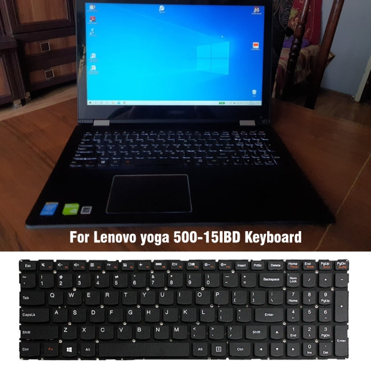 For Lenovo Yoga 500-15IBD US Version Laptop Keyboard
