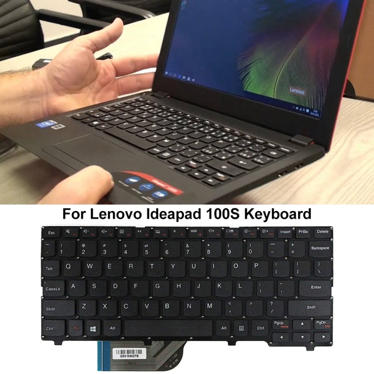 For Lenovo IdeaPad 100S US Version Laptop Keyboard - Lenovo Spare Parts by PMC TechLife | Online Shopping South Africa | PMC TechLife | Buy Now Pay Later Mobicred