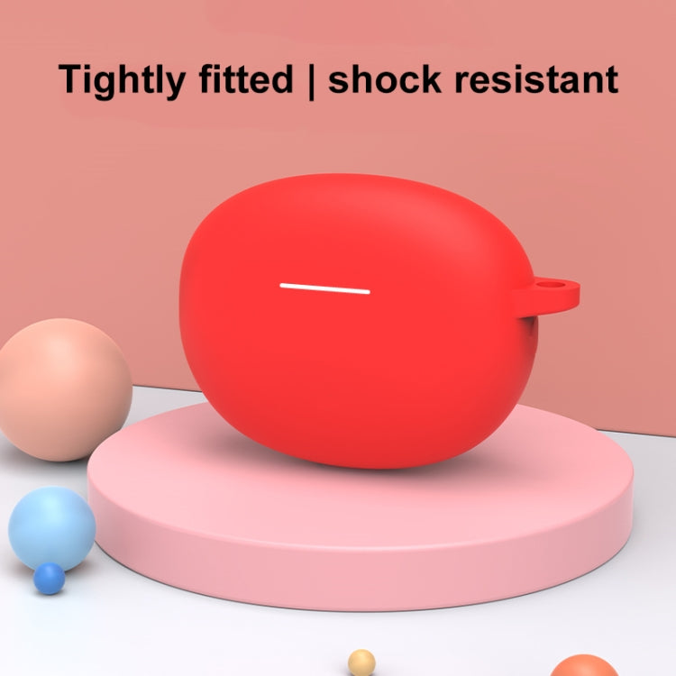 For Xiaomi Redmi Buds 4 Active Shockproof Silicone Earphone Protective Case with Hook(Black) - Xiaomi Earphone Case by PMC TechLife | Online Shopping South Africa | PMC TechLife