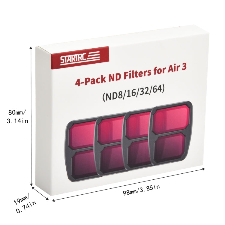 For DJI Air 3 STARTRC Drone Lens Filter, Lens:4 in 1 ND8/16/32/64 - free shipping - PMC Jewellery - Order now!