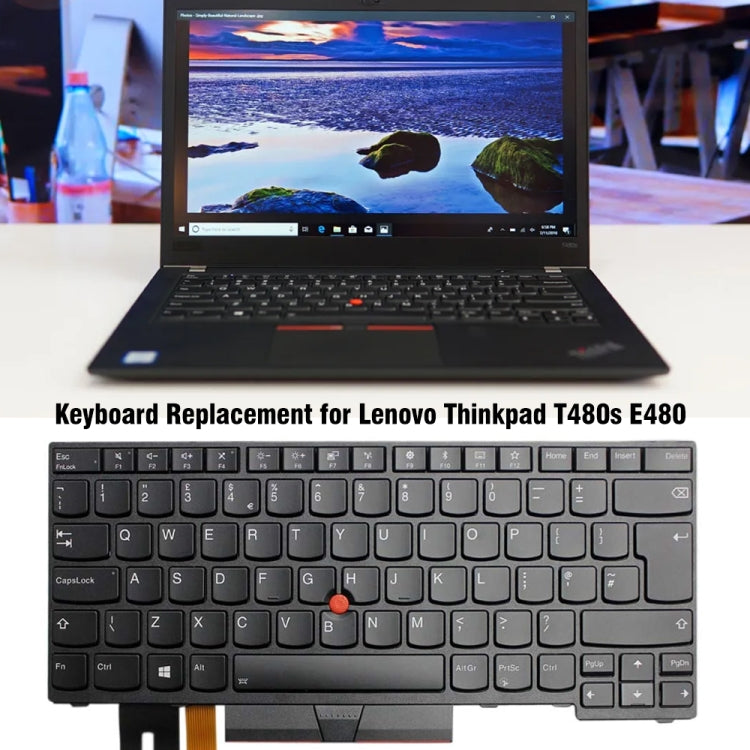 For Lenovo Thinkpad T480s E480 L480 UK Version Backlight Laptop Keyboard - free shipping - PMC TechLife - Order now!