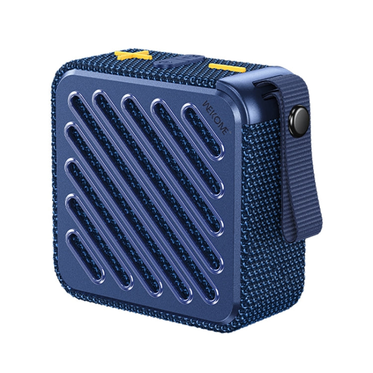 WK D50 Portable Mini Water-resistant Bluetooth Speaker(Blue)
