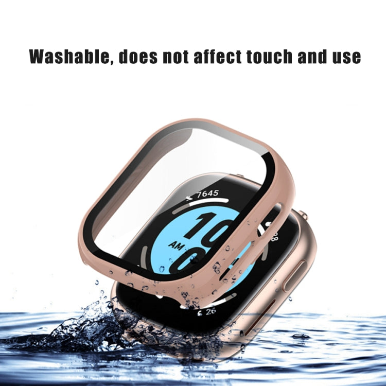 For Honor Watch 4 PC + 9H Tempered Glass Integrated Watch Case(Black) - Watch Cases by PMC Jewellery | Online Shopping South Africa | PMC Jewellery | Buy Now Pay Later Mobicred