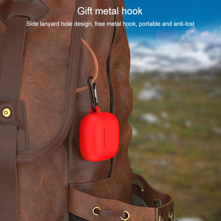 For Huawei Freebuds SE 2 Shockproof Silicone Earphone Protective Case with Hook(Pink) - Huawei Earphone Case by PMC TechLife | Online Shopping South Africa | PMC TechLife