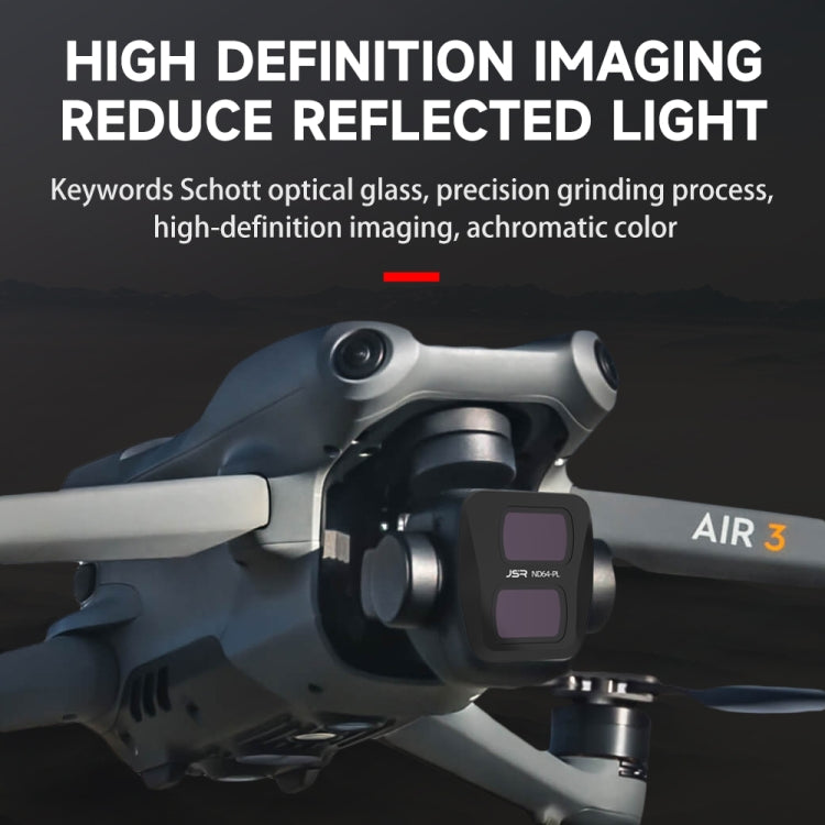 For DJI Air 3 JSR KB Series Drone Lens Filter, Filter:4 in 1 ND - free shipping - PMC Jewellery - Order now!
