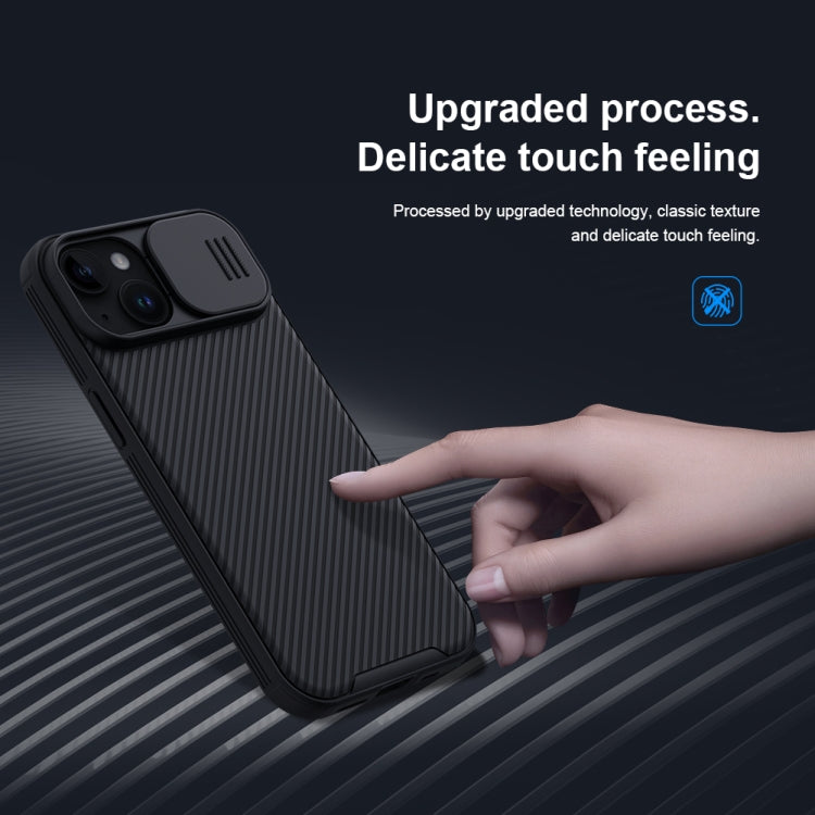 For iPhone 15 NILLKIN CamShield Pro PC Phone Case(Green) - iPhone 15 Cases by NILLKIN | Online Shopping South Africa | PMC Jewellery | Buy Now Pay Later Mobicred