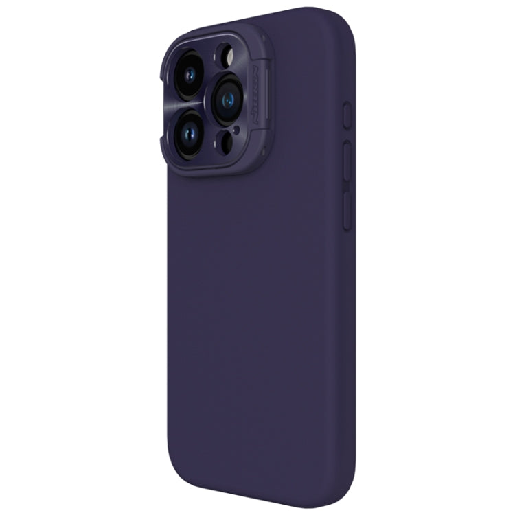 For iPhone 15 Pro Max NILLKIN Lens Wing Magsafe Magnetic Phone Case(Purple) - iPhone 15 Pro Max Cases by NILLKIN | Online Shopping South Africa | PMC Jewellery | Buy Now Pay Later Mobicred