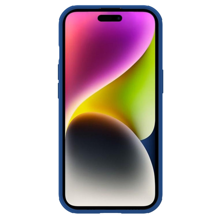 For iPhone 15 NILLKIN CamShield Pro Magnetic Magsafe Phone Case(Blue) - iPhone 15 Cases by NILLKIN | Online Shopping South Africa | PMC Jewellery | Buy Now Pay Later Mobicred