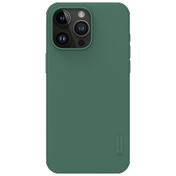 For iPhone 15 Pro Max NILLKIN Frosted Shield Pro PC + TPU Phone Case(Green) - free shipping - PMC Jewellery - Order now!