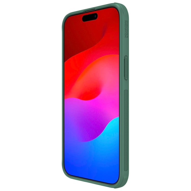 For iPhone 15 Pro Max NILLKIN Frosted Shield Pro PC + TPU Phone Case(Green) - free shipping - PMC Jewellery - Order now!