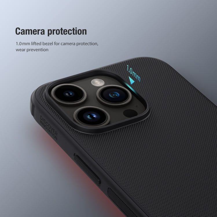 For iPhone 15 Pro NILLKIN Frosted Shield Pro PC + TPU Phone Case(Green) - free shipping - PMC Jewellery - Order now!