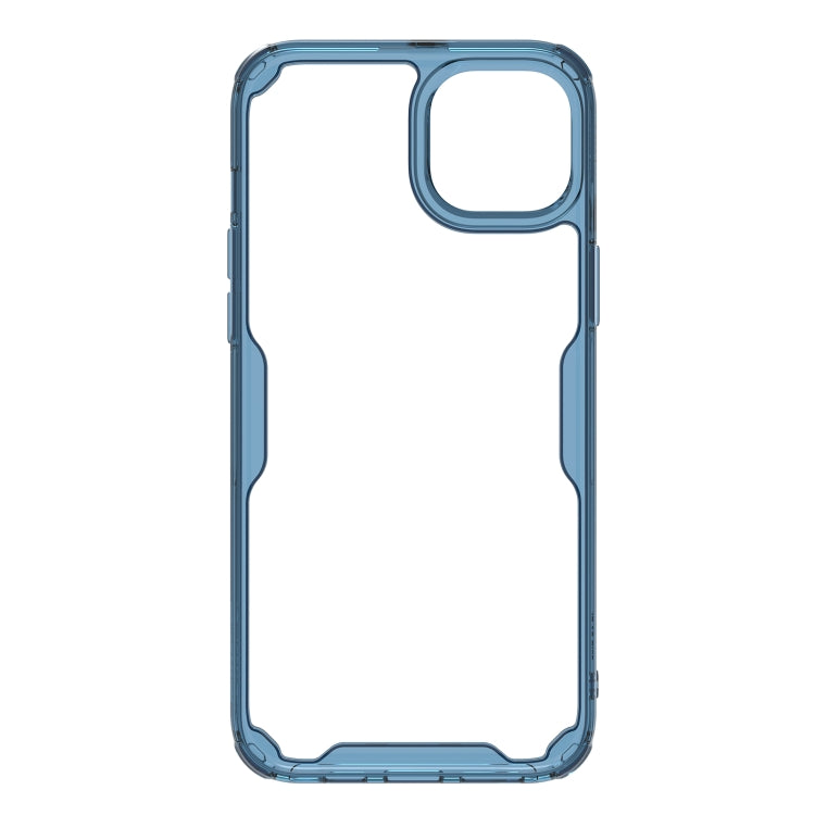 For iPhone 15 Plus NILLKIN Ultra Clear PC + TPU Phone Case(Blue) - iPhone 15 Plus Cases by NILLKIN | Online Shopping South Africa | PMC Jewellery | Buy Now Pay Later Mobicred
