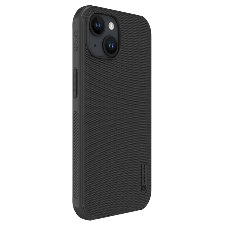 For iPhone 15 NILLKIN Frosted Shield Pro PC + TPU Phone Case(Black) - free shipping - PMC Jewellery - Order now!
