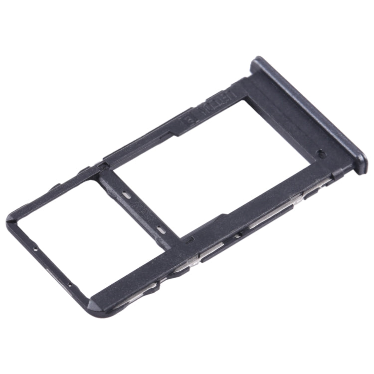 For TCL 40 R Original SIM + Micro SD Card Tray(Black)