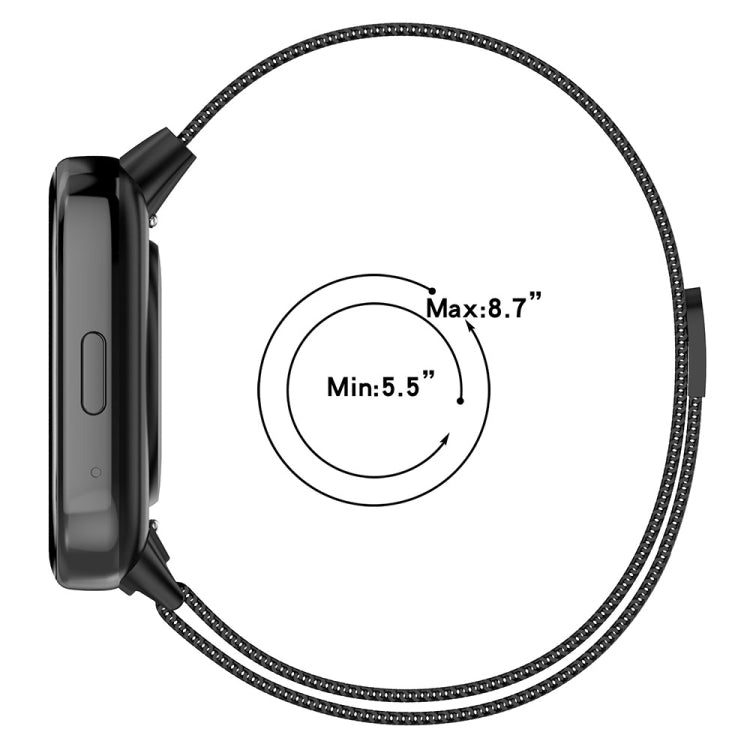 For Redmi Watch 3 Lite / Watch 3 Active Milan Metal Watch Band(Starlight Color)