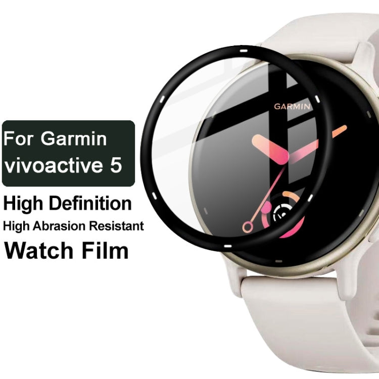 Compatible with Garmin Vivoactive 5 IMAK HD High Transparent Wear-resistant Watch Screen Protective Film - free shipping - PMC Jewellery - Order now!