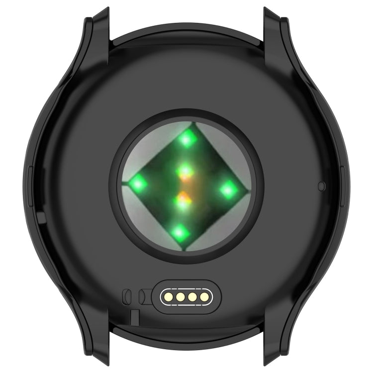 Compatible with Garmin Venu 3S PC + Tempered Glass Film Integrated Watch Case(Black)