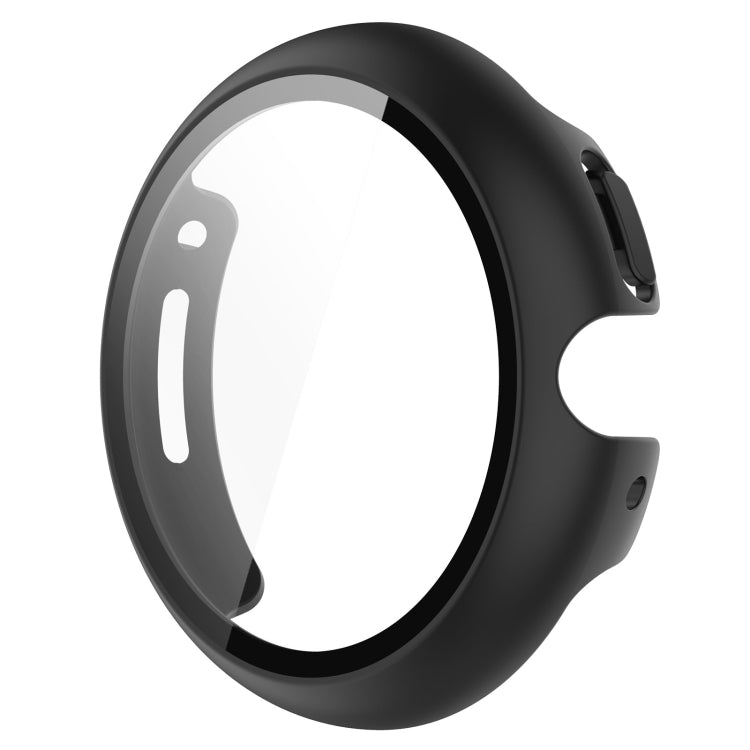 For Google Pixel Watch 2 PC + Tempered Film Integrated Watch Protective Case(Black) - free shipping - PMC Jewellery - Order now!