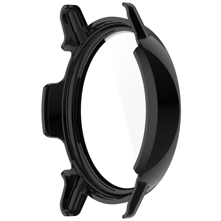 For Garmin vivoactive 5 / Active 5 PC + Tempered Film Integrated Watch Protective Case(Black) - Watch Cases by PMC Jewellery | Online Shopping South Africa | PMC Jewellery