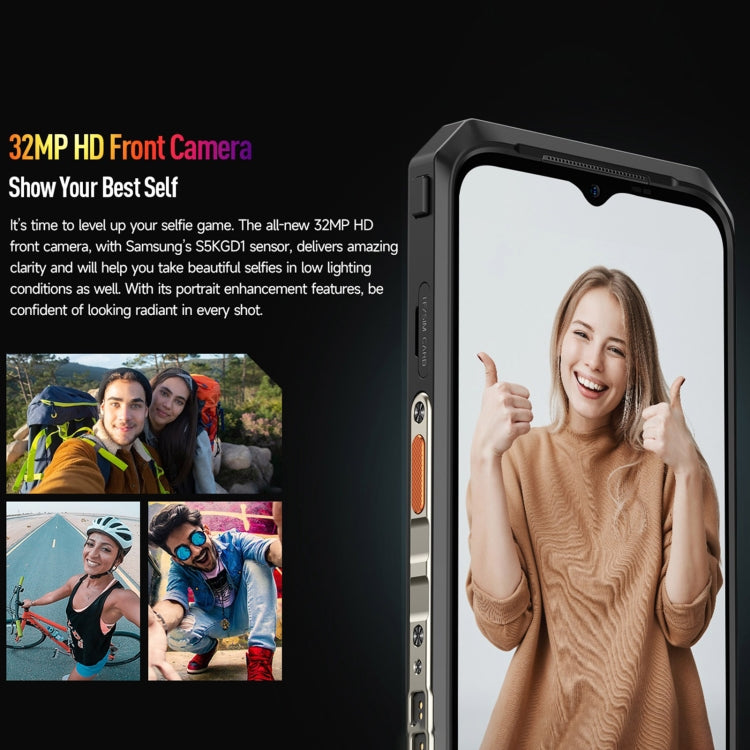 Ulefone Power Armor 18T Ultra Version 5G Thermal Imaging Rugged Phone, 12GB+512GB, Side Fingerprint, 6.58 inch Android 13 MediaTek Dimensity 7050 Octa Core up to 2.6GHz, Network: 5G, NFC, OTG(Black) - free shipping - PMC Jewellery - Order now!