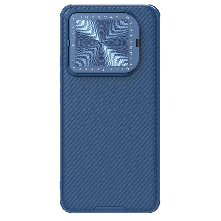 For Xiaomi 14 Pro NILLKIN Black Mirror Prop CD Texture Mirror Phone Case(Blue) - free shipping - PMC Jewellery - Order now!